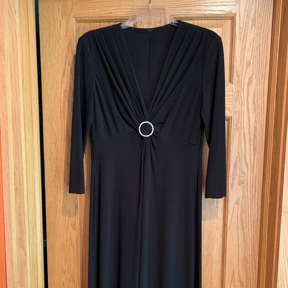 Black High Waist Dress